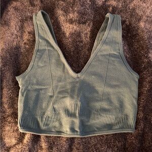 Gymshark Olive Green Tank Top